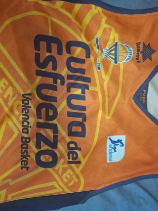 Camiseta Luanvi Valencia Basket Adulto