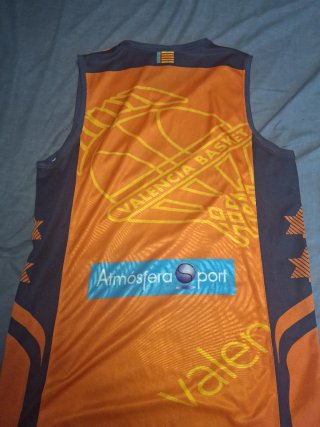 Camiseta Luanvi Valencia Basket Adulto