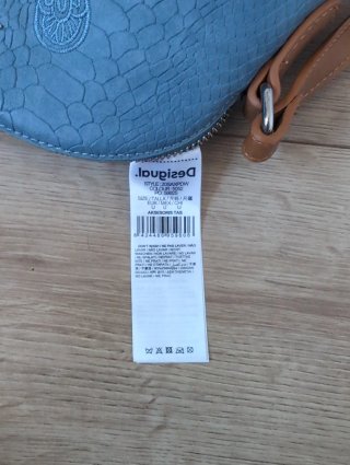 Bolso Desigual azul y marrón
