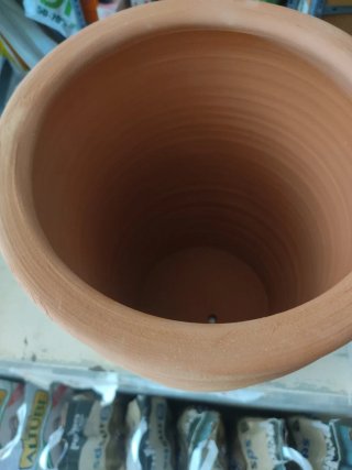 Maceta Tubular Terracota