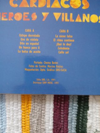 Vinilo Cardíacos Pop Rock Internacional