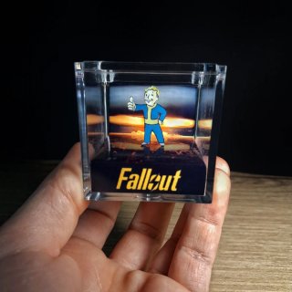 Diorama Fallout Vault Boy