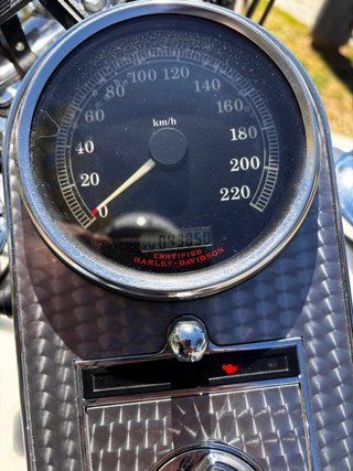 Harley Davidson Heritage Softail Blanca