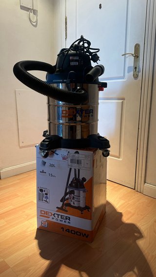 Aspirador Dexter 1400W 20L