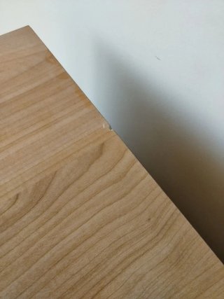 Cajonera de madera con 5 cajones