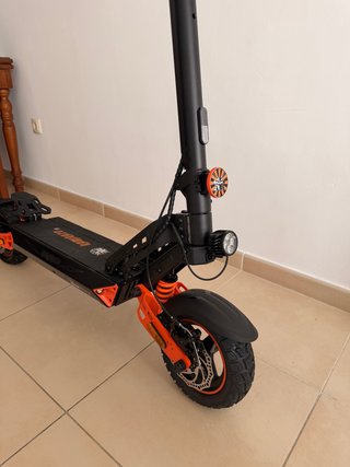 Patinete Kamikaze K1 Negro/Naranja