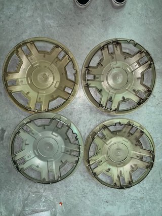 4 Tapacubos Fiat 15 pulgadas originales
