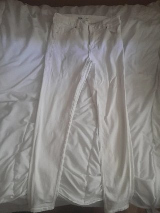 Pantalón largo blanco