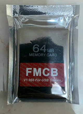 Scheda per PlayStation 2 FMCB 64MB per USB Games