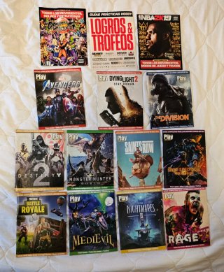 Lote Guías Videojuegos Play Manía/Hobby Consolas