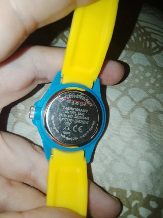 Reloj Minions Amarillo y Azul