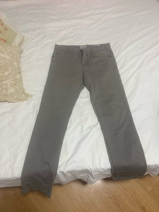 Pantalón Pull&Bear gris hombre