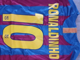 Camiseta FC Barcelona Ronaldinho 2005