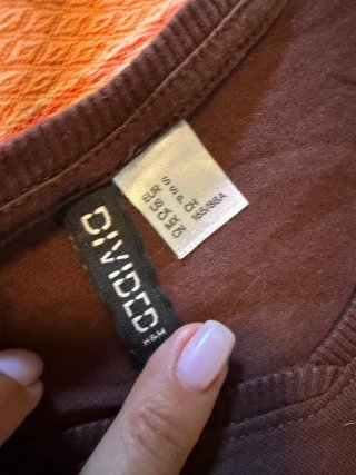Crop top H&M Divided stampa 2003 S