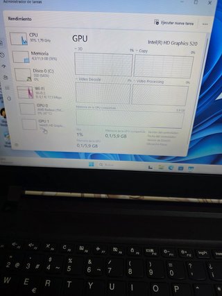 Ordenador portátil Lenovo i5 Sexta generación,8RAM