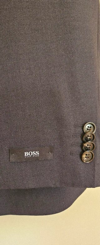 Americana Negra Hugo Boss Hombre talla XL