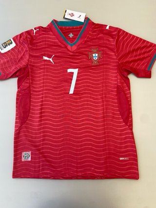 Camiseta Portugal Ronaldo 7 Talla L Nueva
