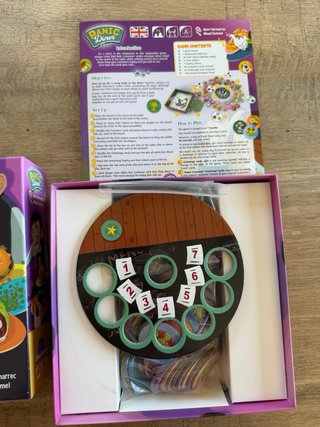 Panic Diner . Juego de mesa