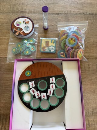 Panic Diner . Juego de mesa