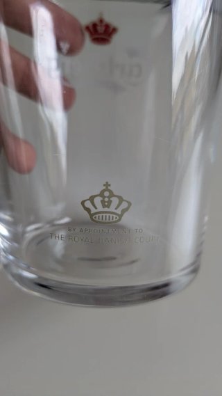 Vaso Carlsberg Original Cristal