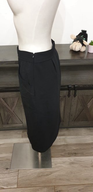 Gonna sartoriale Alberta Ferretti nera