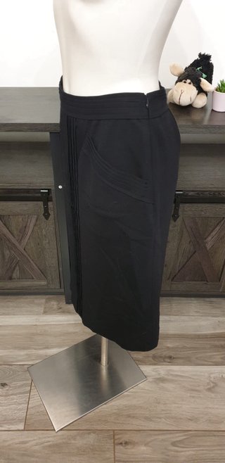 Gonna sartoriale Alberta Ferretti nera