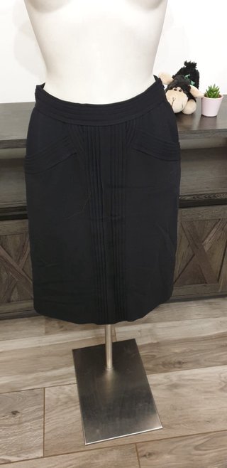 Gonna sartoriale Alberta Ferretti nera