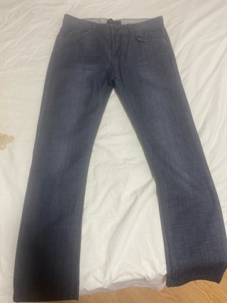 Pantalón Hombre Zara Azul