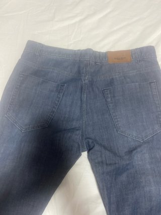 Pantalón Hombre Zara Azul