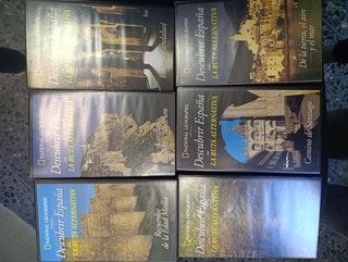 6 VHS National Geographic Descubrir España