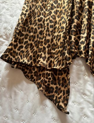 Falda Zara Animal Print Talla S