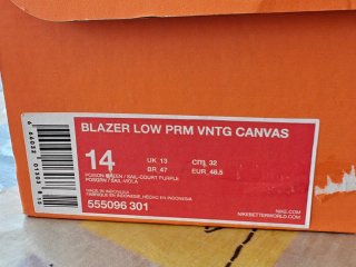 Nike Blazer Low PRM VNTG Canvas Verdes
