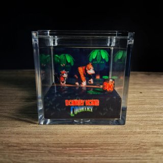 Diorama Donkey Kong Country Nintendo