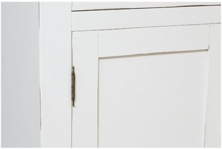 Vetrina credenza in legno massello di tiglio con f