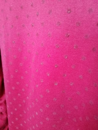 Vestido granate de entretiempo