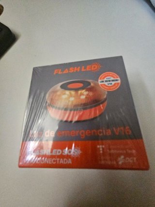 Flash LED V16 Luz de Emergencia