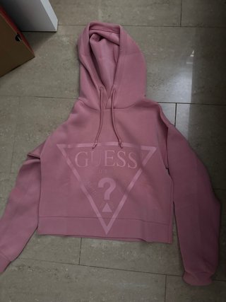 Sudadera Guess Rosa Mujer
