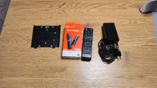 TV Samsung con Xiaomi Stick y soporte
