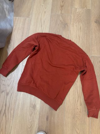Maglia girocollo color ruggine