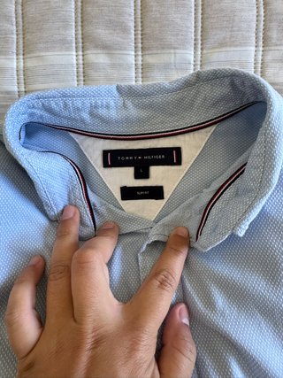 Camisa Tommy Hilfiger Azul