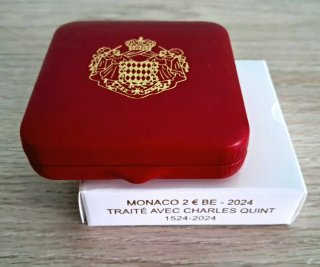 Moneda 2€ Mónaco 2024 Proof
