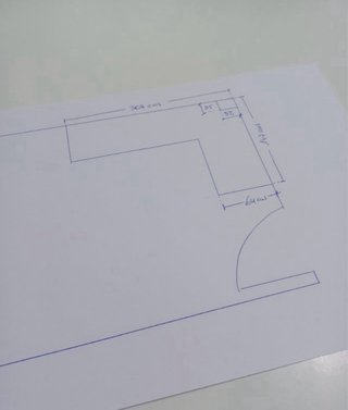 Armario a medida beige madera