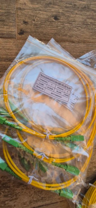 Lote Latiguillos y Pigtails Fibra Óptica