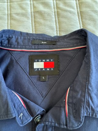 Camisa Tommy Hilfiger Azul Talla L