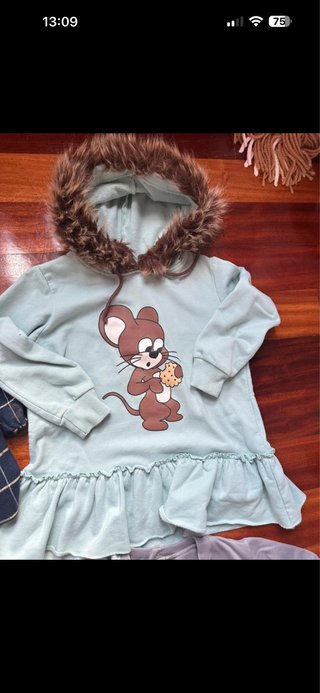 Lote 4 conjuntos niña talla 4 años