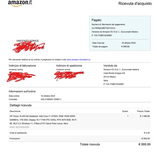 Portatile Gaming HP Victus 16-r0013sl RTX 4070