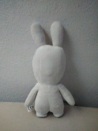 2 Peluches Rabbids Blancos