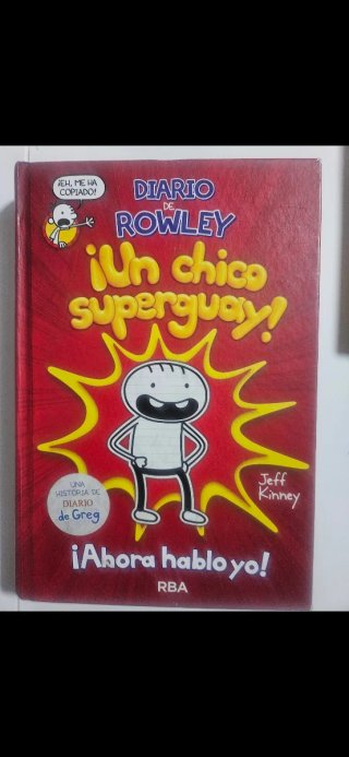 Libro El diario de Rowley Un chico superguay