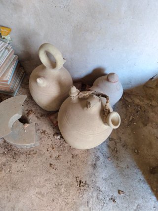 Botijo antiguo artesanal
