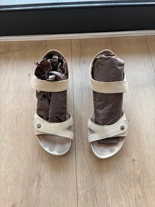 Sandalias Panama Jack Beige Talla 37